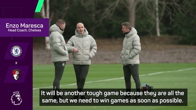 Maresca remains confident of Chelsea reaching UCL target