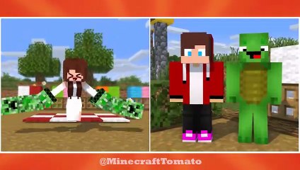 NEW Funny JJ, Mikey & Ghost JJ sister POV - Maizen Minecraft Animation JJ & Mikey