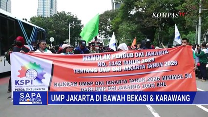 Debat Stafsus Pemprov Jakarta & Serikat Buruh Soal UMP 2026 di Bawah Bekasi dan Karawang