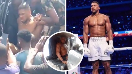 Anthony Joshua sobrevive a accidente que deja dos muertos; el video del boxeador se hace viral