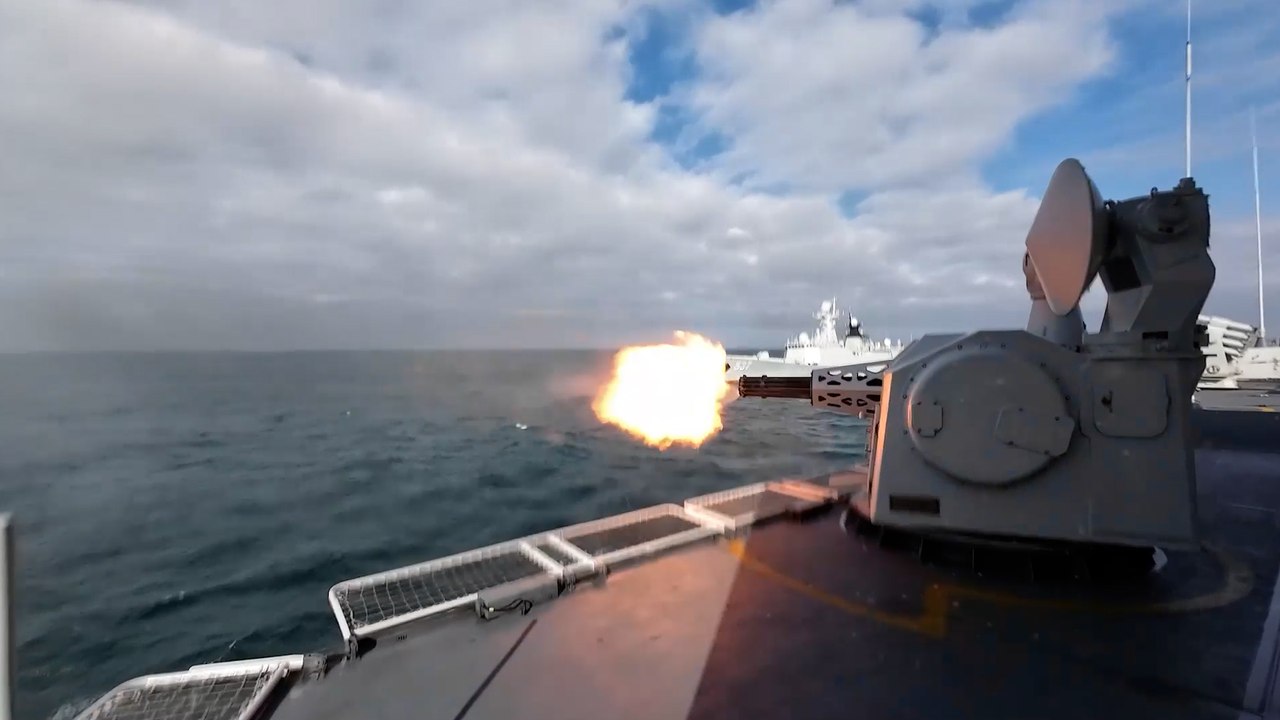 PLA Eastern Theater Command releases alive video on ongoing joint drills