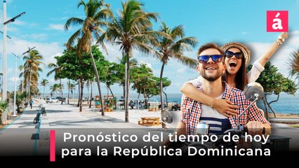 Pronóstico del tiempo en República Dominicana de hoy martes 30-12-2025