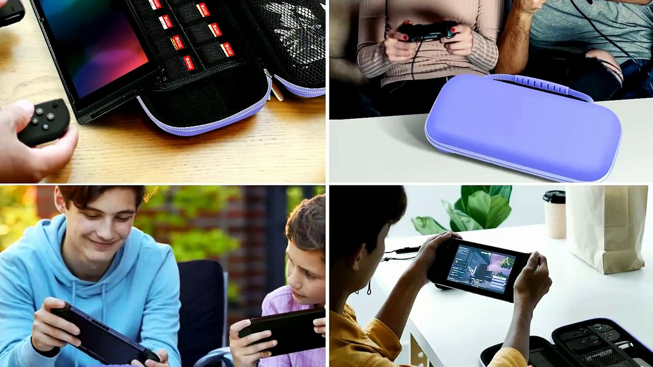 ivoler Switch 2 Case: Portable Hard Shell Pouch for Nintendo Switch 2 Accessories