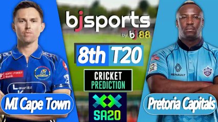 SA20 2025-26 | MI Cape Town vs Pretoria Capitals 8th T20 Match Preview |