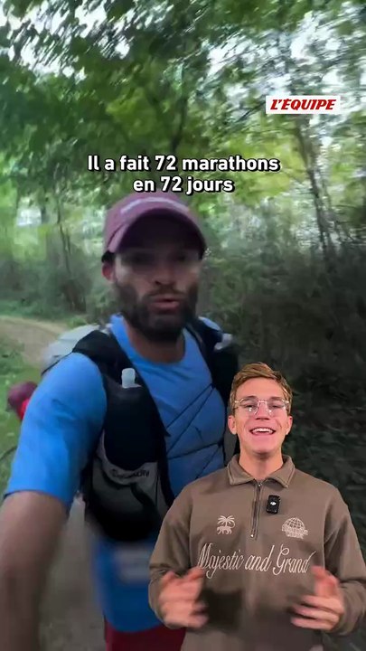 72 marathons en 72 jours en dormant chez l'habitant : les coulisses du défi d'Alban Pellerin - Course à pied