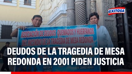 Cercado de Lima: A 24 años de la tragedia de Mesa Redonda, los deudos exigen justicia