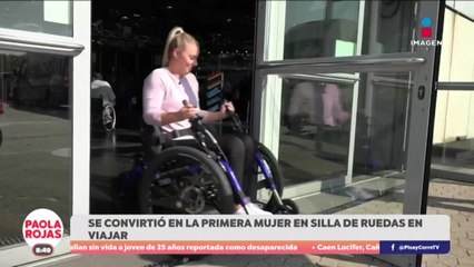 Michaela Berthaus hace historia al cruzar la línea de Kármán | DPC con Paola Rojas