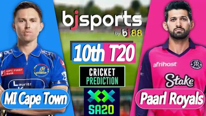 SA20 2025-26 | MI Cape Town vs Paarl Royals 10th T20 Match Preview |