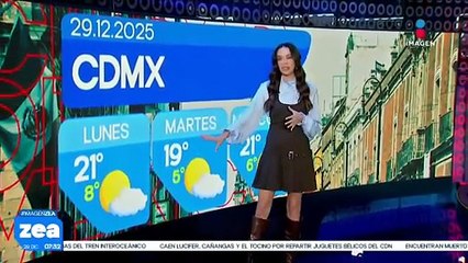 Pronóstico del tiempo 29 de diciembre de 2025 | Noticias con Francisco Zea