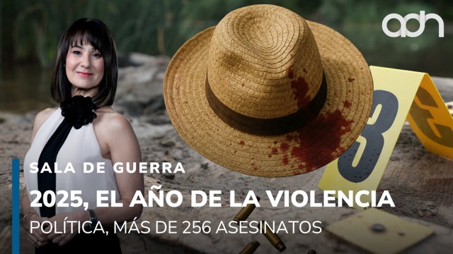 2025 el año de la violencia política, 256 asesinatos por cuestiones políticas | Sala de Guerra