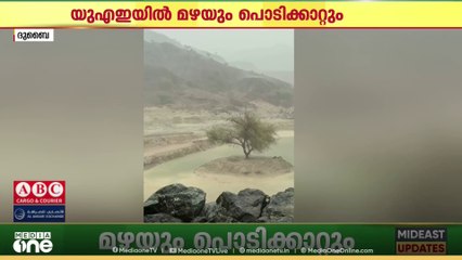 യുഎഇയിൽ മഴയും പൊടിക്കാറ്റും.. വാഹനങ്ങൾ ജാഗ്രത പാലിക്കണമെന്ന് നിർദ്ദേശം..