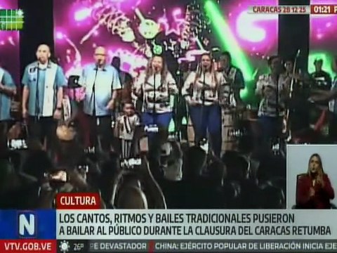 Caracas Retumba recibió a grandes intérpretes de la música venezolana en el Paseo de los Próceres