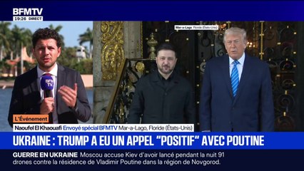 Plan de paix pour l'Ukraine: Donald Trump indique qu'il a eu un appel "positif" avec Vladimir Poutine