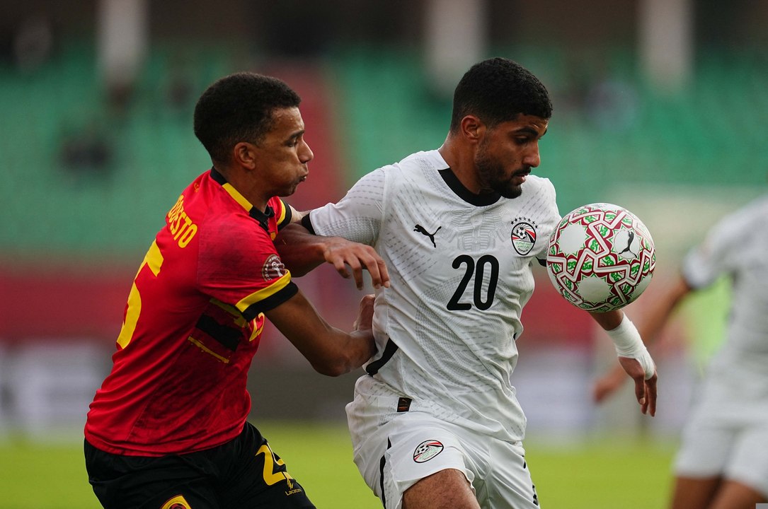 ملخص مباراة أنجولا ومصر في كأس الأمم الأفريقية