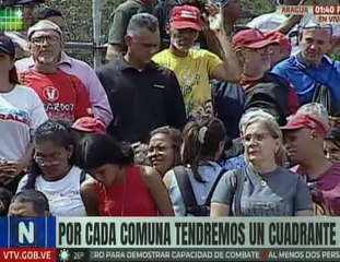 Vpdte. Sec. Cabello detalla la función vital de los recursos asignados a cada cuadrante de paz