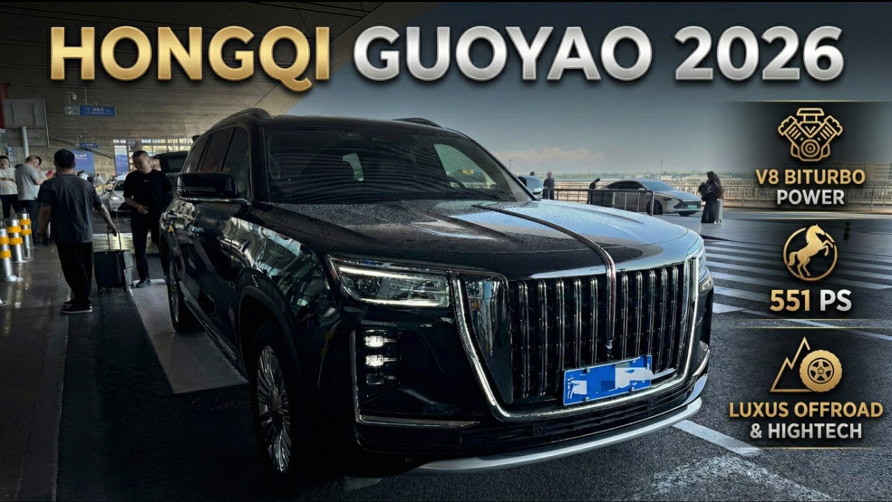 Luxus-SUV aus China? Hongqi Guoyao 2026 fordert BMW & Mercedes heraus