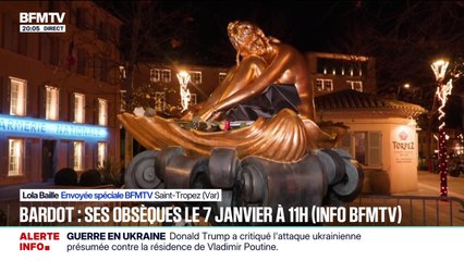 "Les animaux sont moins malheureux grâce à toi": des habitants de Saint-Tropez viennent rendre hommage à Brigitte Bardot