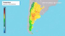 Alerta por calor extremo en el centro de Argentina: picos de más de 42 °C para fin de año y Año Nuevo