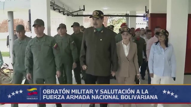 Maduro presume de ejército invencible ante Trump