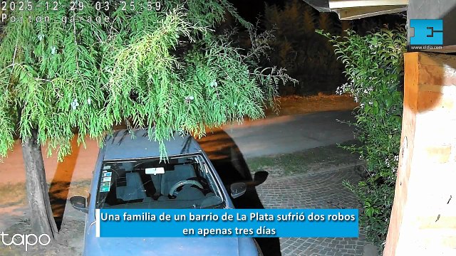 Una familia de un barrio de La Plata sufrió dos robos en apenas tres días