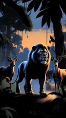 شیر نے رحم کیا… اللہ نے جان بچا لی! 🦁🤲