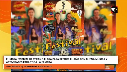 El mega festival de verano llega para recibir el año con buena música y actividades para toda la familia