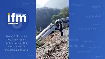 Se descarriló Tren Interoceánico en México