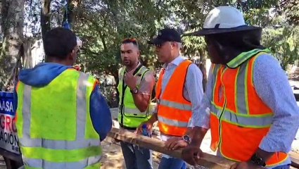 Coraasan avanza en la reparación de tubería de aducción en Sabana Iglesia