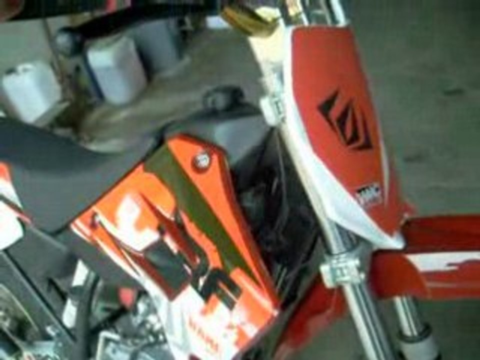 Démarrage sherco Top Alu