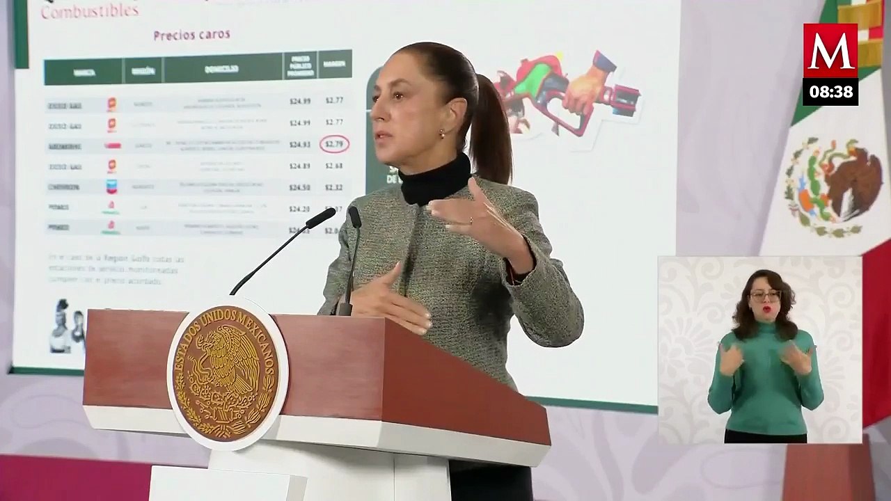 ¿Gasolina subirá de precio en 2026? Sheinbaum aclara precios
