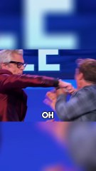 Steve Harvey Can’t Believe What Johnny Knoxville Does on Celebrity Family Feud