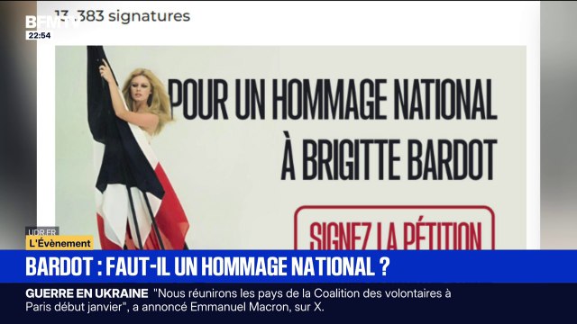 Pétition pour un hommage national à Brigitte Bardot: la pétition a atteint plus de 18.000 signatures