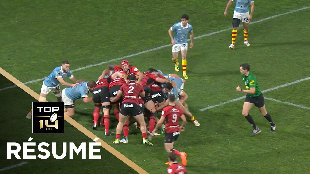 TOP 14 Saison 2025-2026 J13 - Résumé RC Toulon - USA Perpignan
