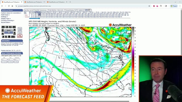 Is significant snow in store for the East Coast after New Year's?