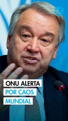 Guterres advierte sobre el caos global y llama a la responsabilidad en 2026