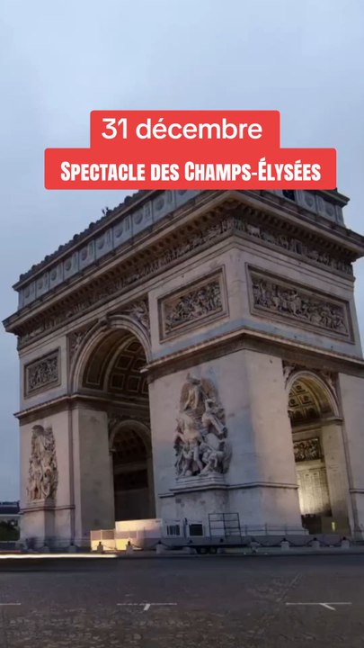 le 31 décembre Au Champs-Elysées