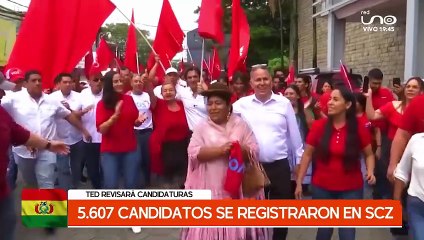 CANDIDATOS A LA GOBERNACIÓN Y ALCALDÍA DE SCZ