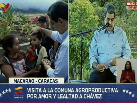 Presidente Nicolás Maduro instruye a la FANB a respaldar proyecto económico de la Colina Chuquisaca