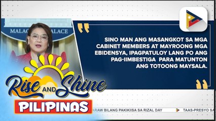 Malacañang, iginiit na walang exempted sa imbestigasyon sa maanomalyang flood control projects