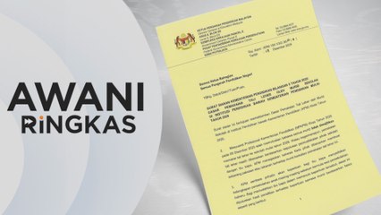 AWANI Ringkas: Tali leher tidak wajib bermula 2026
