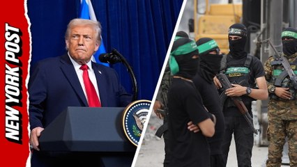 Trump warns Hamas: disarm or there'll be 'hell to pay'