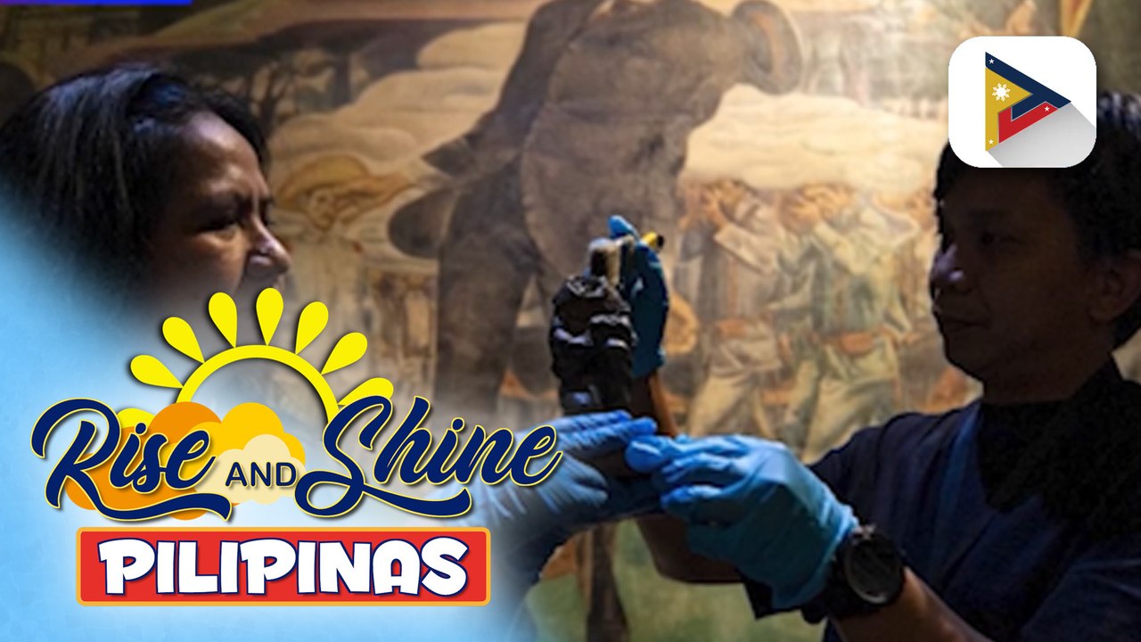 Mga likhang sculpture ni Dr. Jose Rizal, muling nilinis