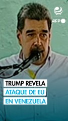Trump afirma que Estados Unidos atacó muelle vinculado al narcotráfico en Venezuela