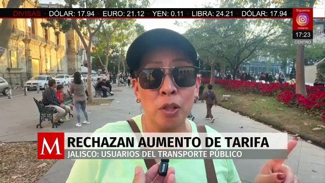 Ciudadanos en Jalisco rechazan el aumento de la tarifa del transporte público