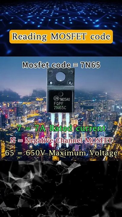 📟 Crack the Code: MOSFET Labels Explained!