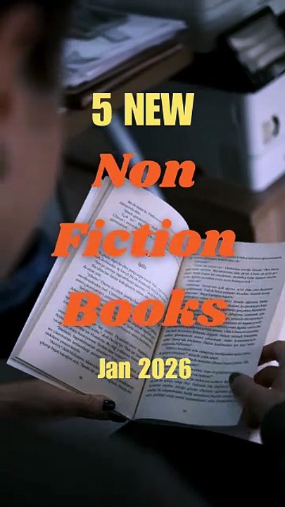 5 New Non Fiction Books Jan 2026