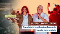 Rixi Moncada denuncia fraude electoral e injerencia de EE.UU. en Honduras