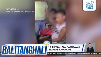 2, arestado dahil sa ilegal na paggawa ng paputok; wala silang pahayag | Balitanghali