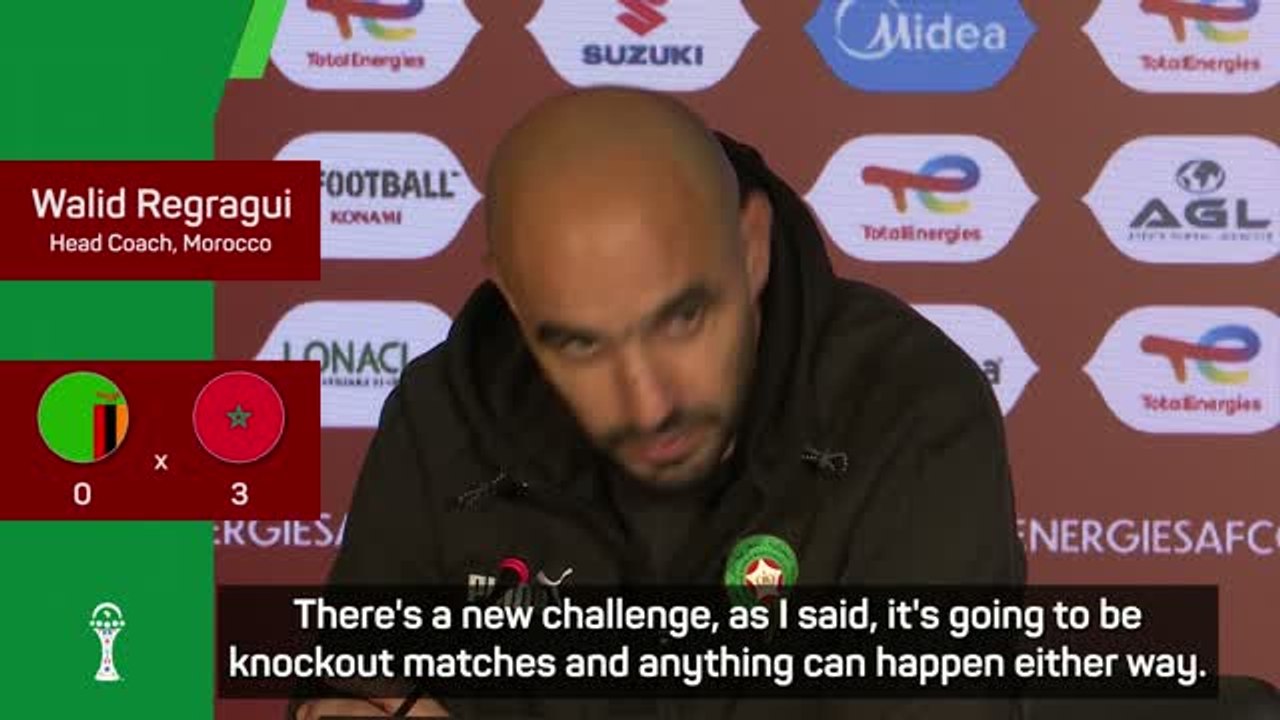 Morocco await a 'new challenge' after reaching knockout stage - Regragui