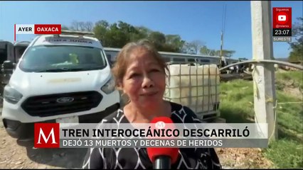Presidenta Sheinbaum afirma que es prioridad atender a víctimas del Tren Interoceánico